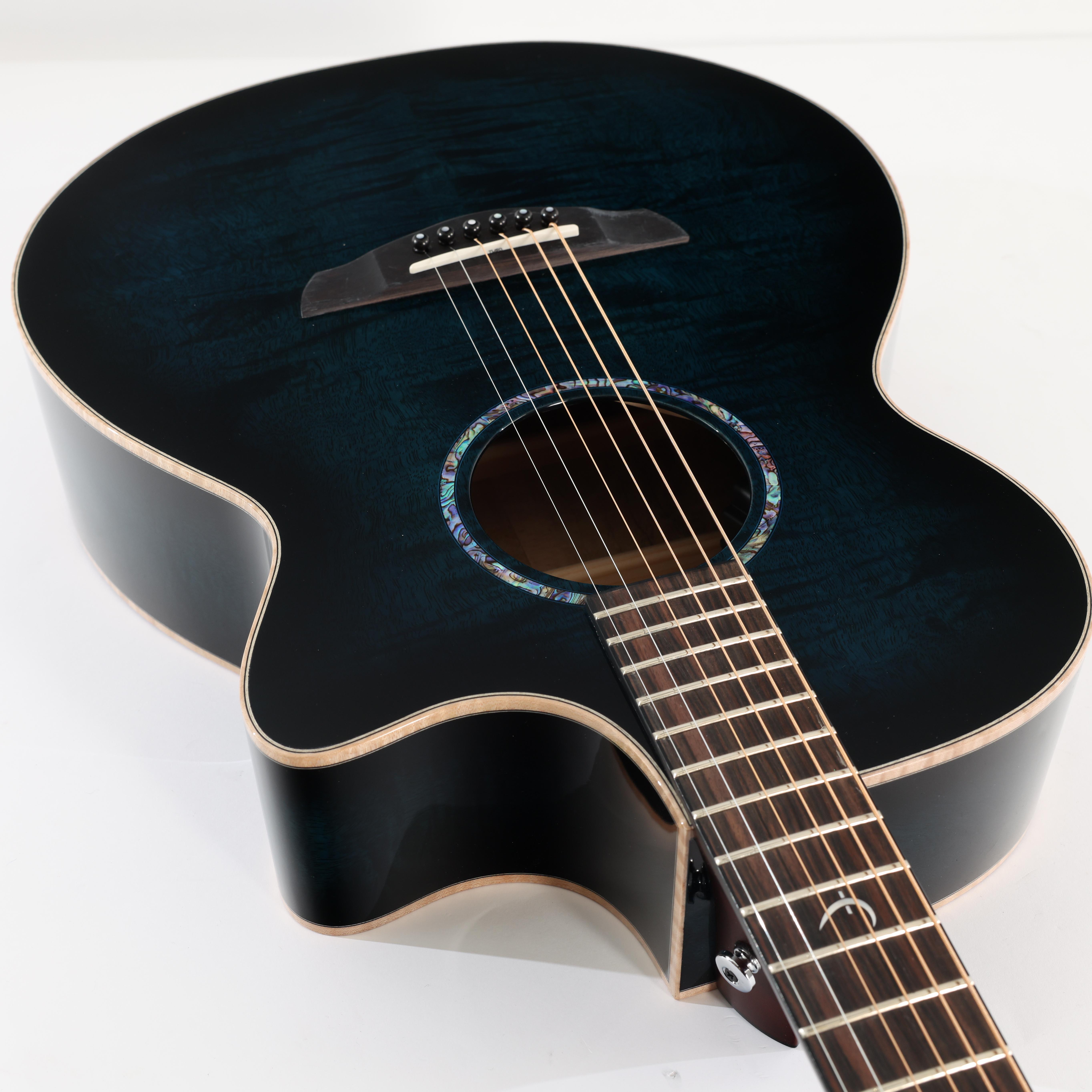 Faith Venus Blue Moon Burst Mango Electro Acoustic with Hardcase